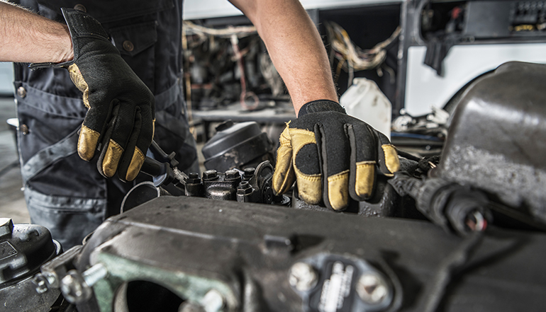 engine repair and warranty work